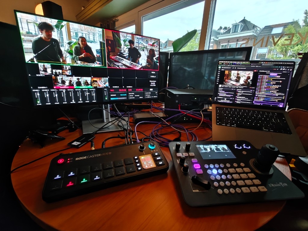 Live videoproductie van Kevin's Cafe in Kevin's Restobar