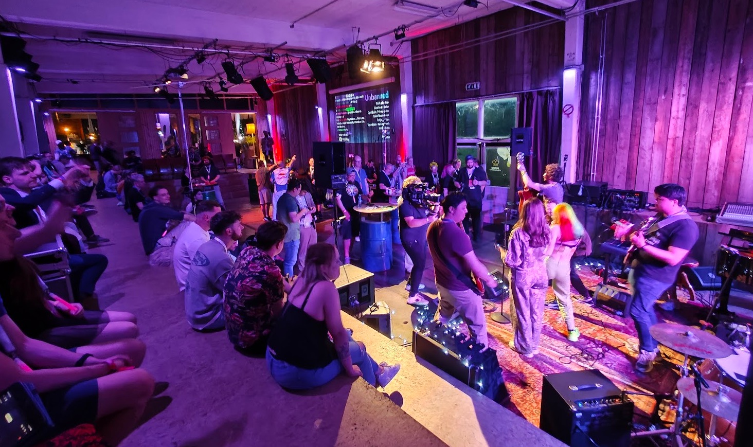 Intieme concertregistratie met discrete multi-camera setup